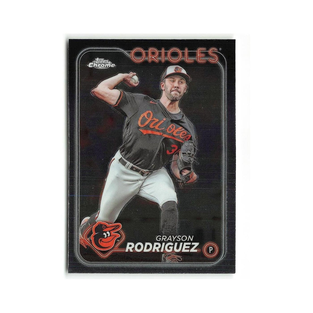 Grayson Rodriguez 2024 Topps Chrome #268 Baltimore Orioles Baseball Card NM