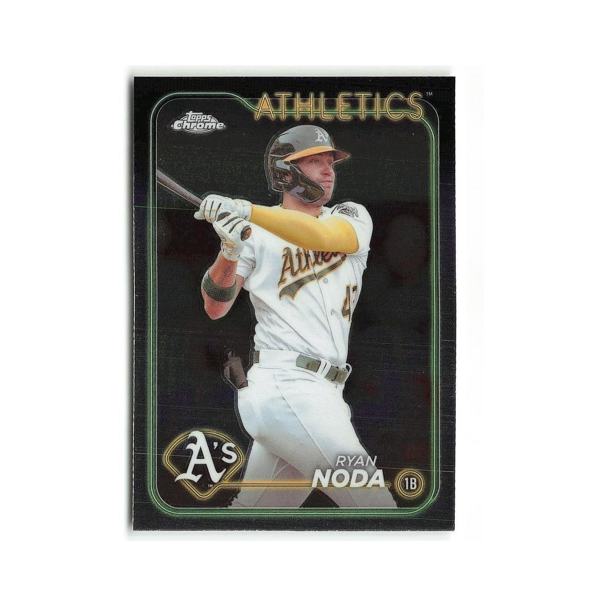 Ryan Noda 2024 Topps Chrome #284 Oakland Athletics Baseball Card NM