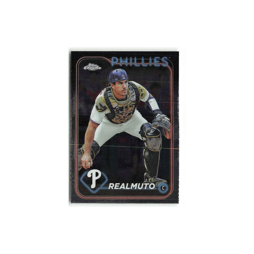 J.T. Realmuto 2024 Topps Chrome #261 Philadelphia Phillies Baseball Card NM