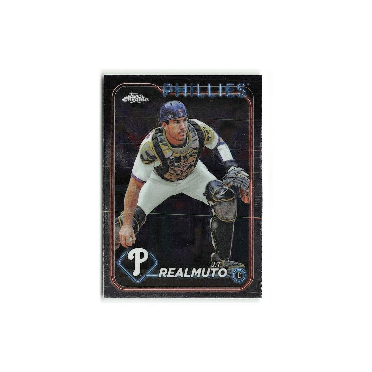 J.T. Realmuto 2024 Topps Chrome #261 Philadelphia Phillies Baseball Card NM