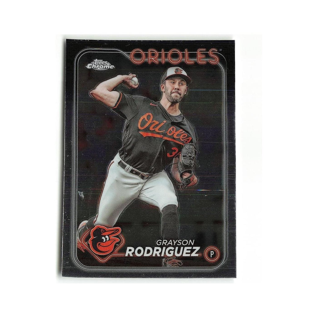Grayson Rodriguez 2024 Topps Chrome #268 Baltimore Orioles Baseball Card NM
