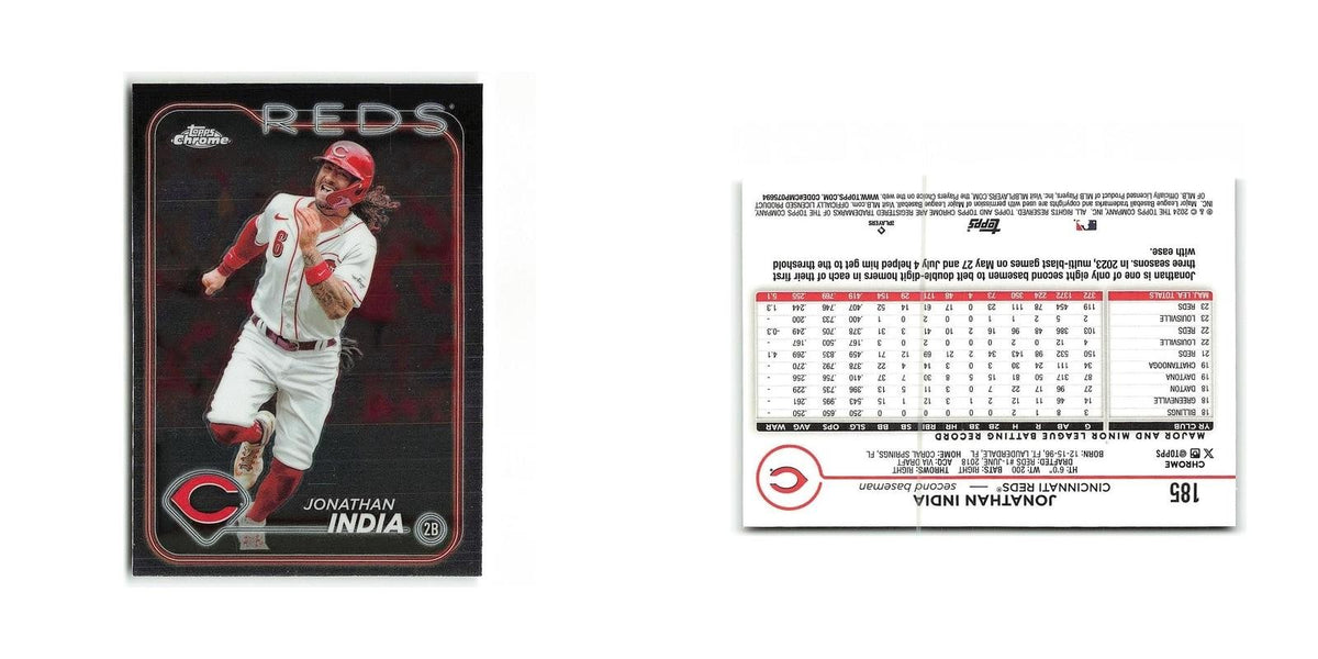 Jonathan India 2024 Topps Chrome #185 Cincinnati Reds Baseball Card NM
