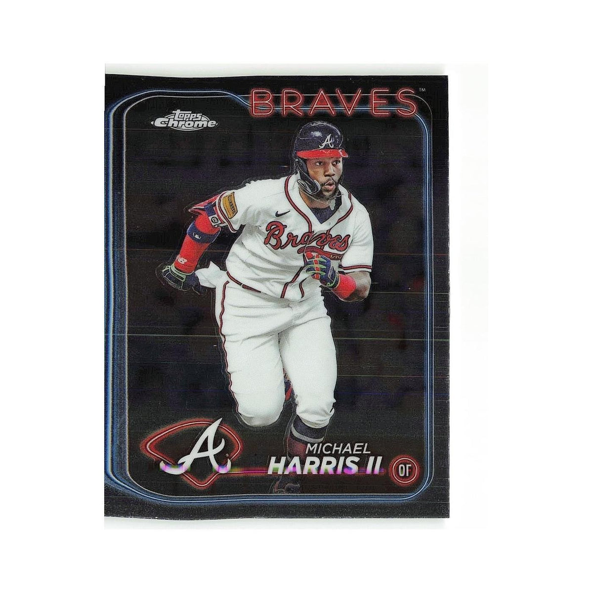 Michael Harris II 2024 Topps Chrome #52 Atlanta Braves Baseball Card NM