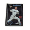Eury Pérez 2024 Topps Chrome #6 Miami Marlins Baseball Card NM