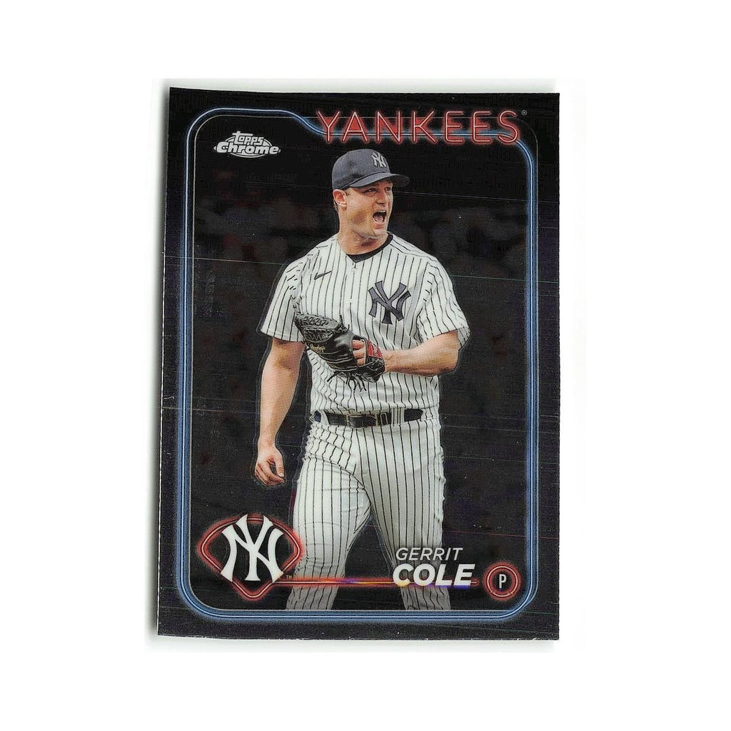 Gerrit Cole 2024 Topps Chrome #164 New York Yankees Baseball Card NM