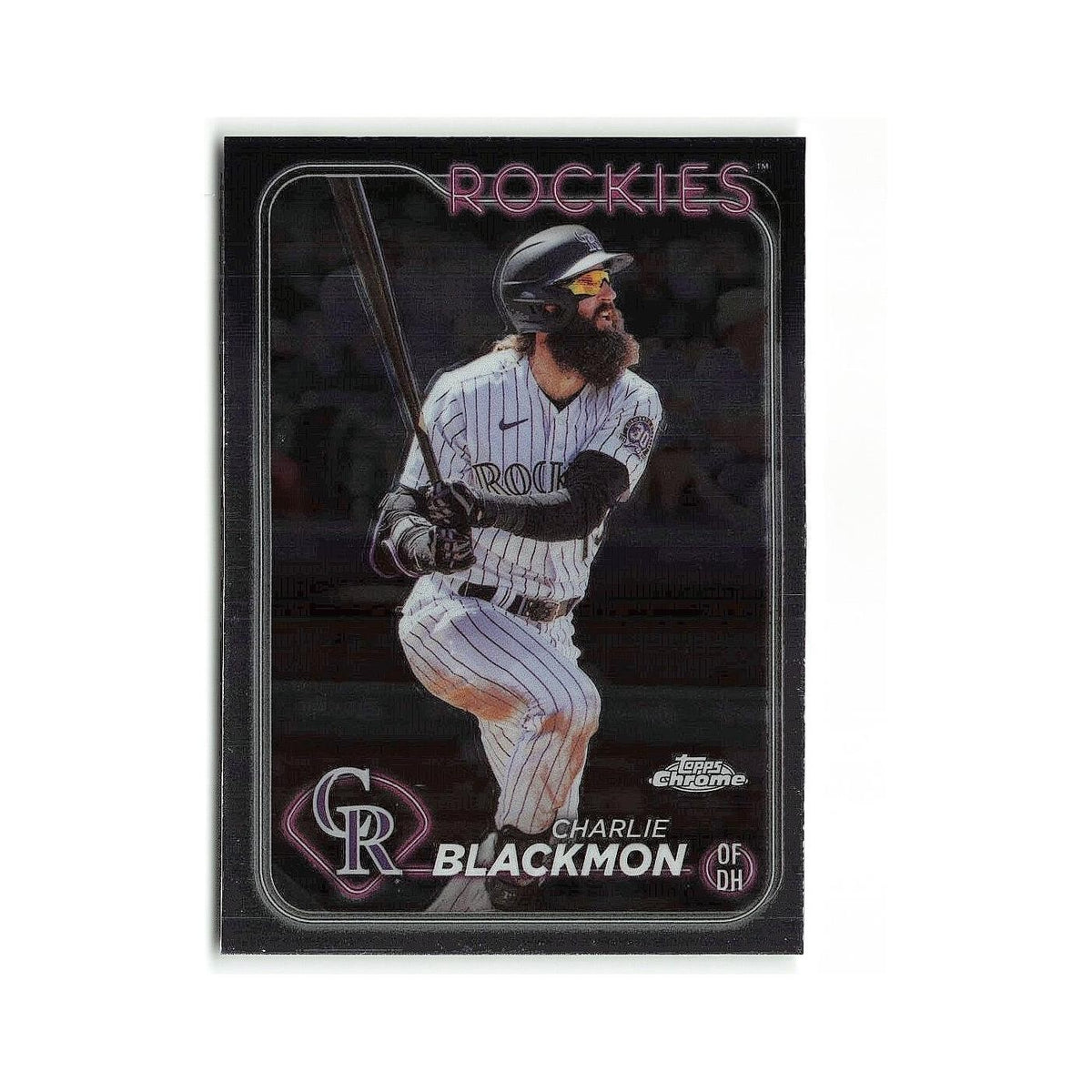Charlie Blackmon 2024 Topps Chrome #157 Colorado Rockies Baseball Card NM