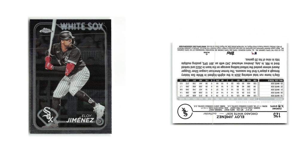 Eloy Jiménez 2024 Topps Chrome #125 Chicago White Sox Baseball Card NM