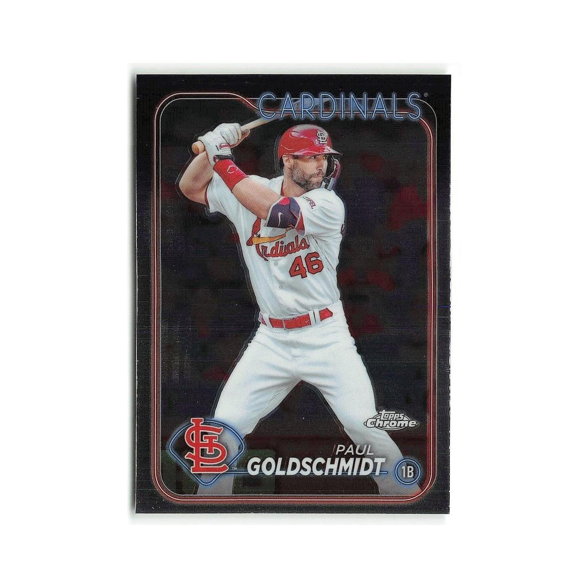 Paul Goldschmidt 2024 Topps Chrome #90 St. Louis Cardinals Baseball Card NM