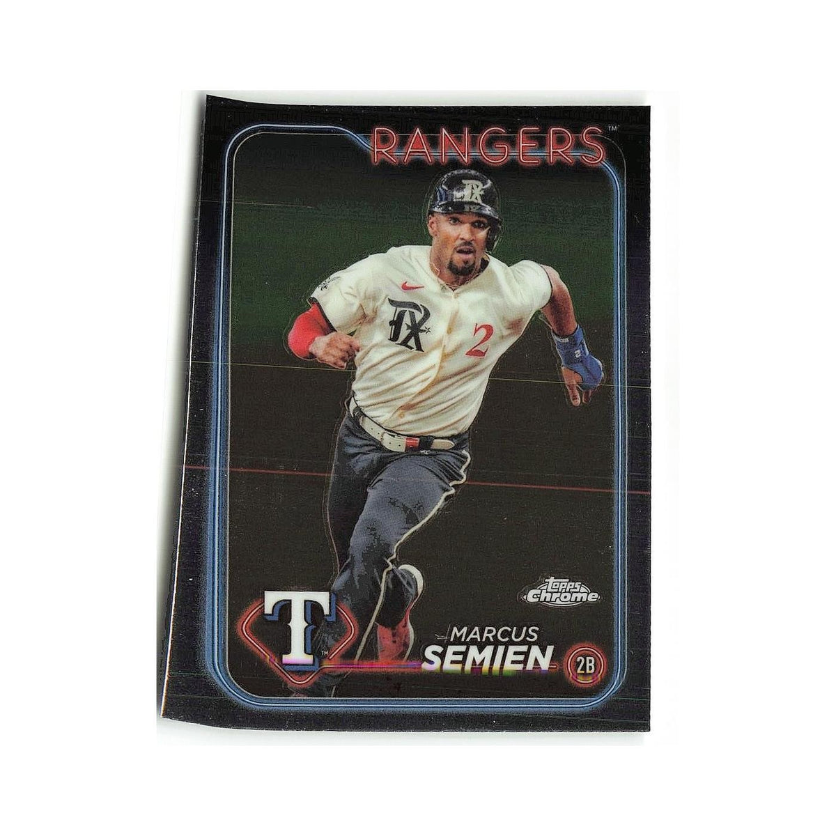 Marcus Semien 2024 Topps Chrome #102 Texas Rangers Baseball Card NM