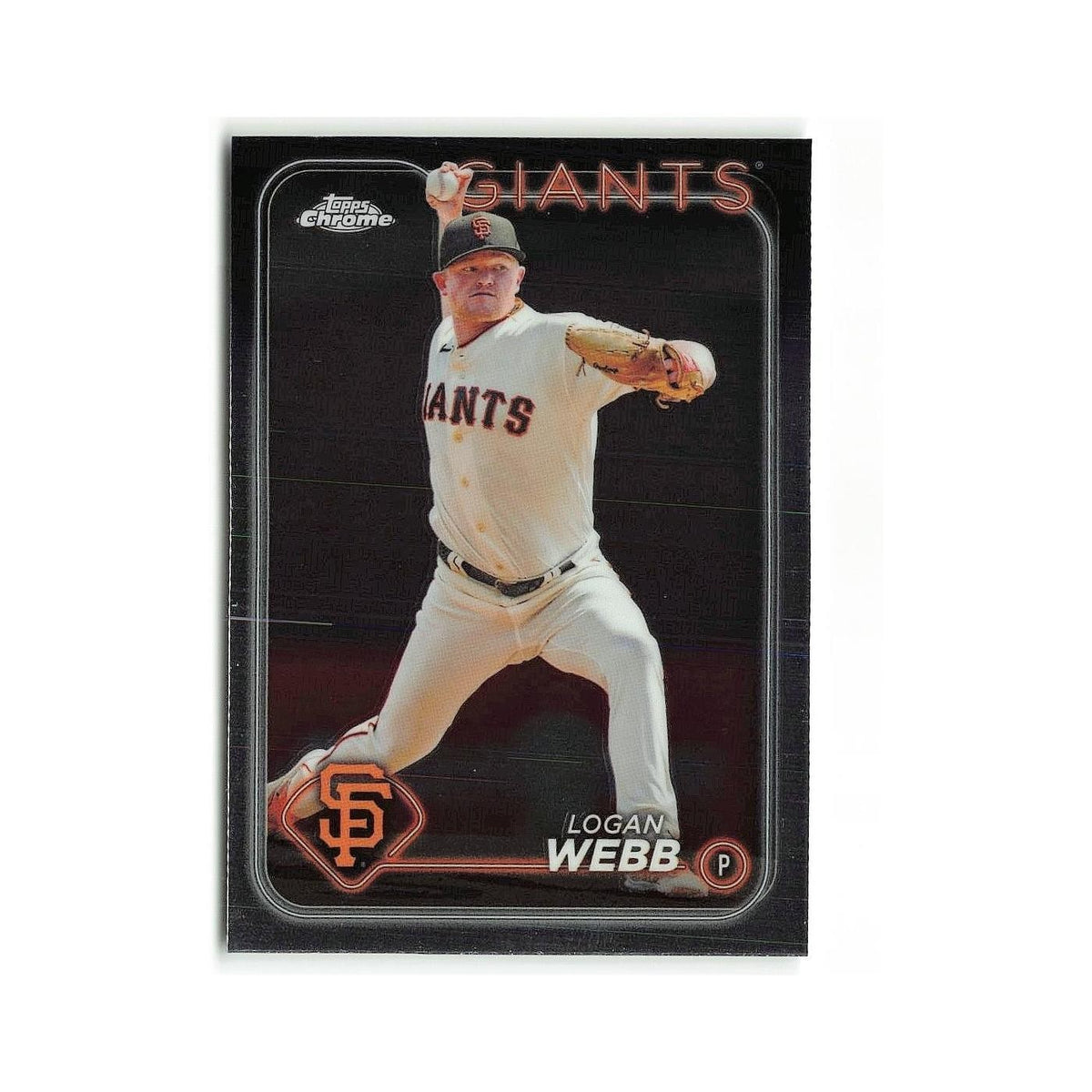 Logan Webb 2024 Topps Chrome #168 San Francisco Giants Baseball Card NM