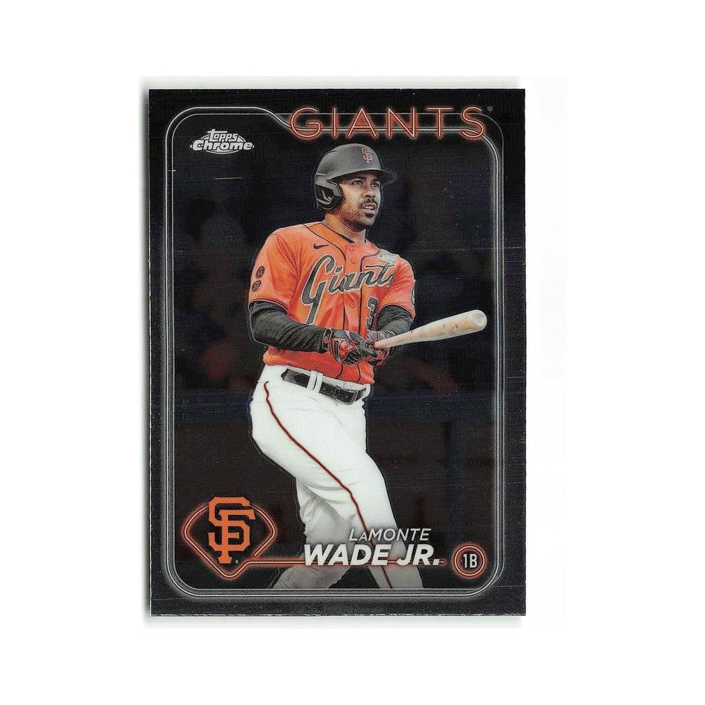 LaMonte Wade Jr. 2024 Topps Chrome #222 San Francisco Giants Baseball Card NM
