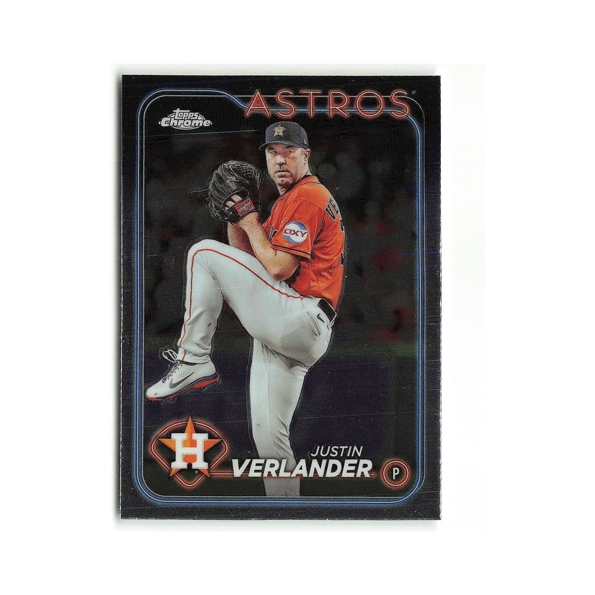 Justin Verlander 2024 Topps Chrome #291 Houston Astros Baseball Card NM