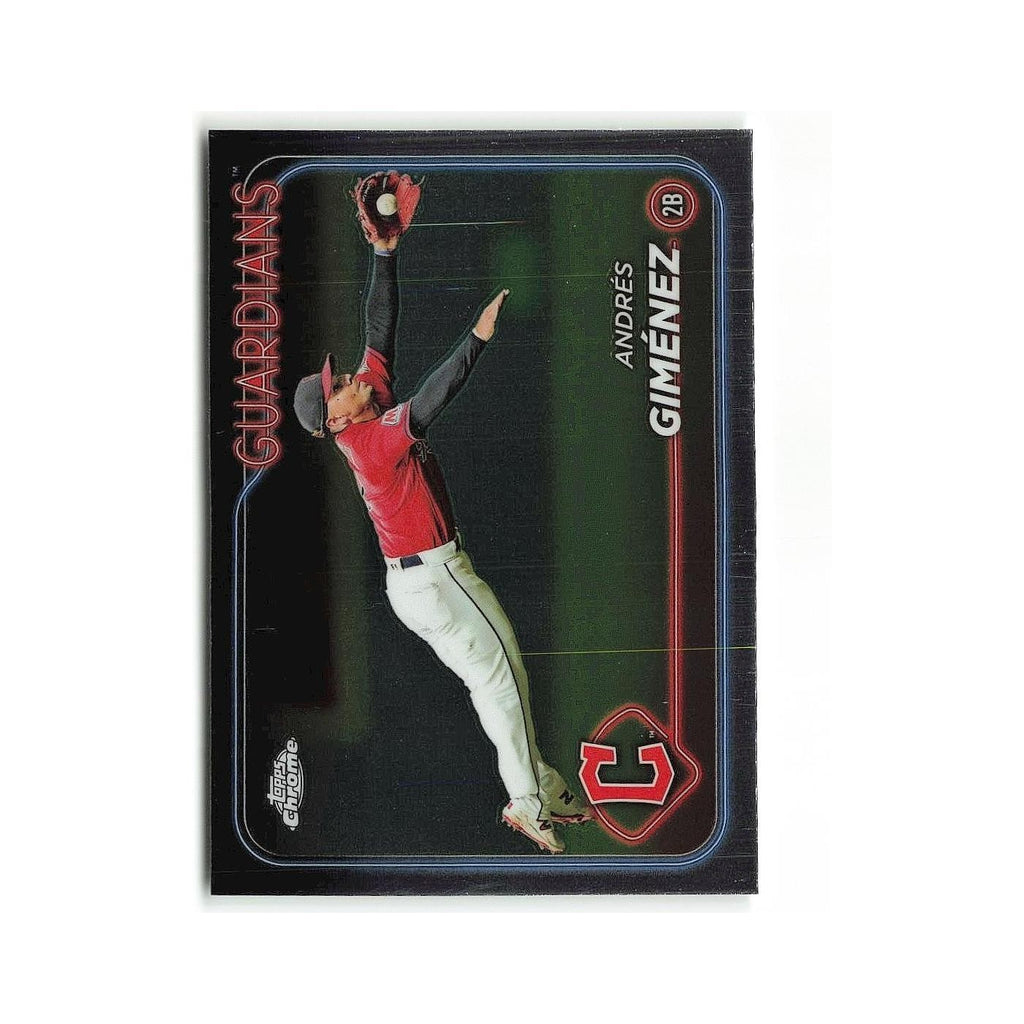 Andrés Giménez 2024 Topps Chrome #259 Cleveland Guardians Baseball Card NM