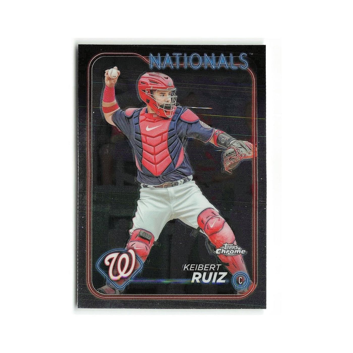 Keibert Ruiz 2024 Topps Chrome #64 Washington Nationals Baseball Card NM