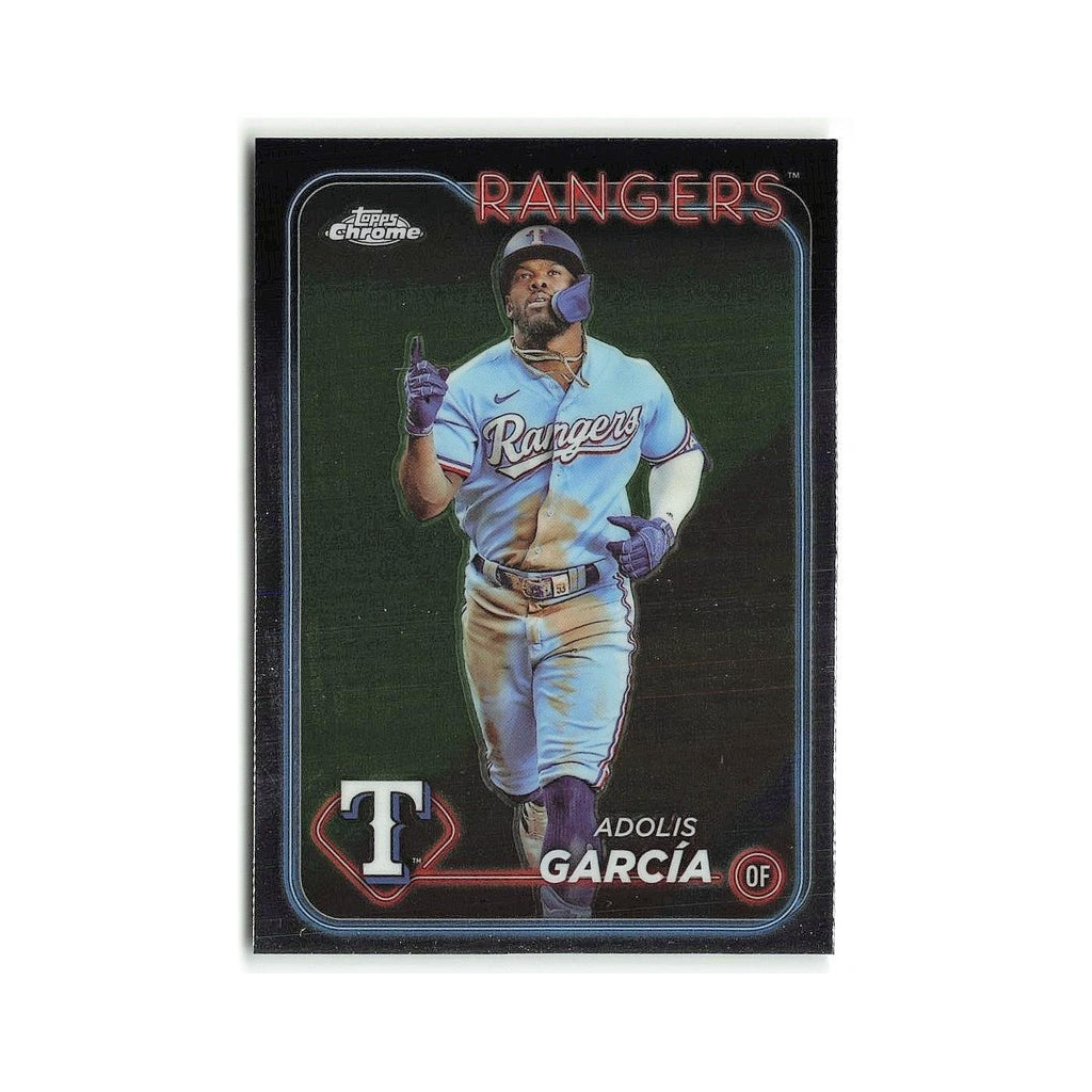 Adolis García 2024 Topps Chrome #114 Texas Rangers Baseball Card NM