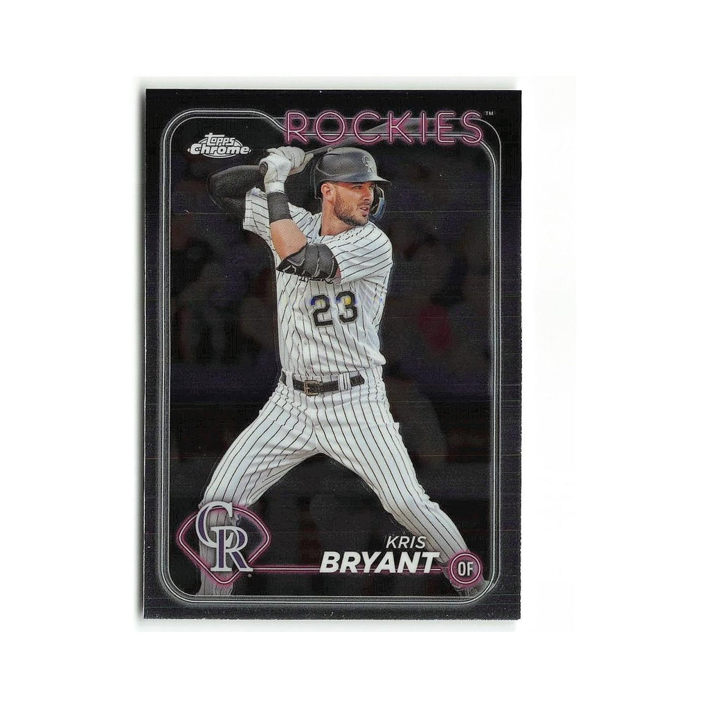 Kris Bryant 2024 Topps Chrome #179 Colorado Rockies Baseball Card NM