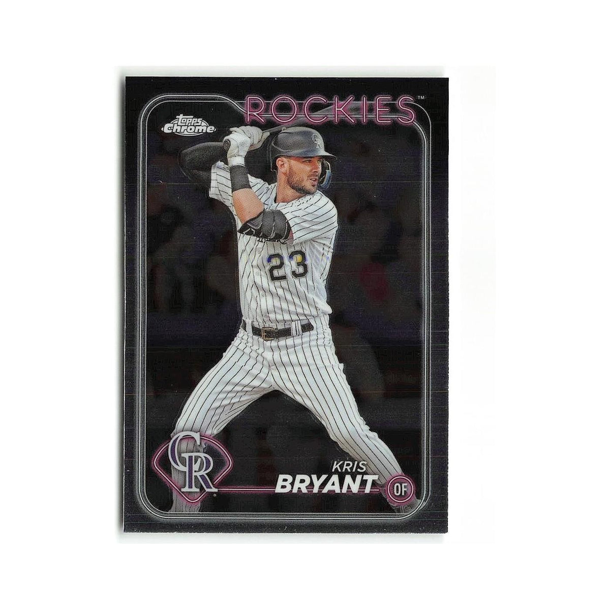 Kris Bryant 2024 Topps Chrome #179 Colorado Rockies Baseball Card NM