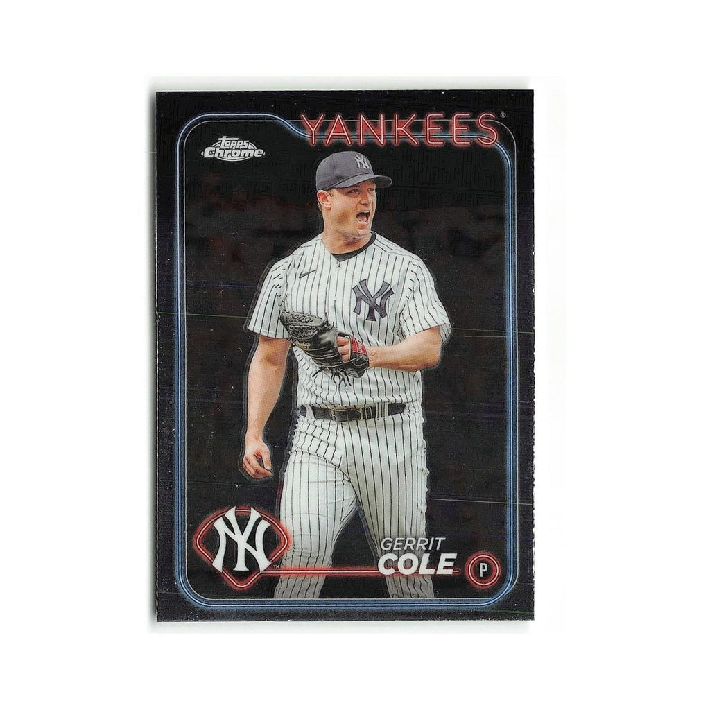 Gerrit Cole 2024 Topps Chrome #164 New York Yankees Baseball Card NM