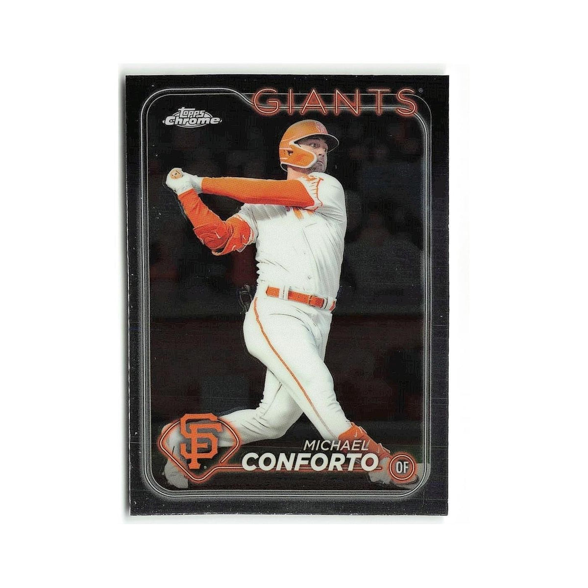 Michael Conforto 2024 Topps Chrome #256 San Francisco Giants Baseball Card NM