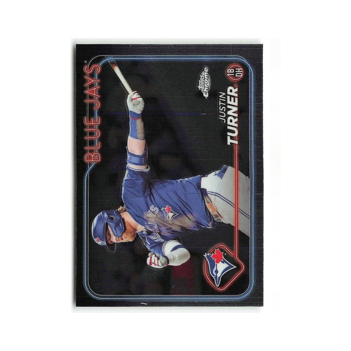 Justin Turner 2024 Topps Chrome #248 Toronto Blue Jays Baseball Card NM