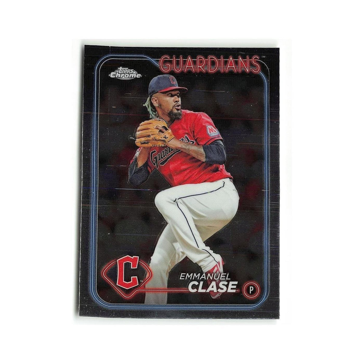 Emmanuel Clase 2024 Topps Chrome #166 Cleveland Guardians Baseball Card NM