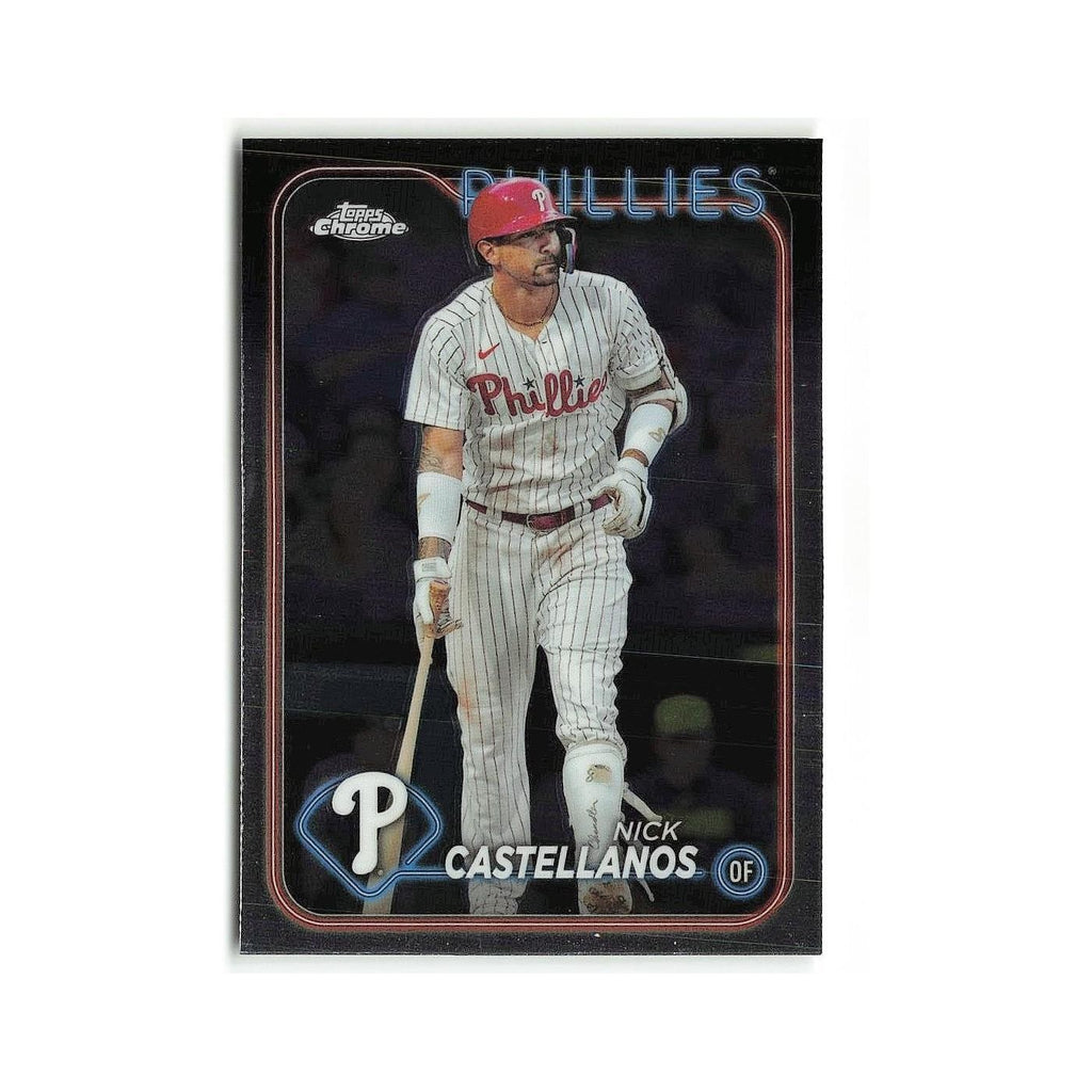 Nick Castellanos 2024 Topps Chrome #219 Philadelphia Phillies Baseball Card NM