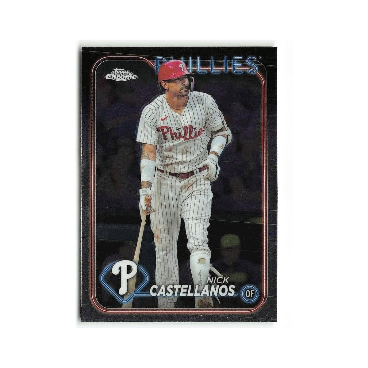Nick Castellanos 2024 Topps Chrome #219 Philadelphia Phillies Baseball Card NM