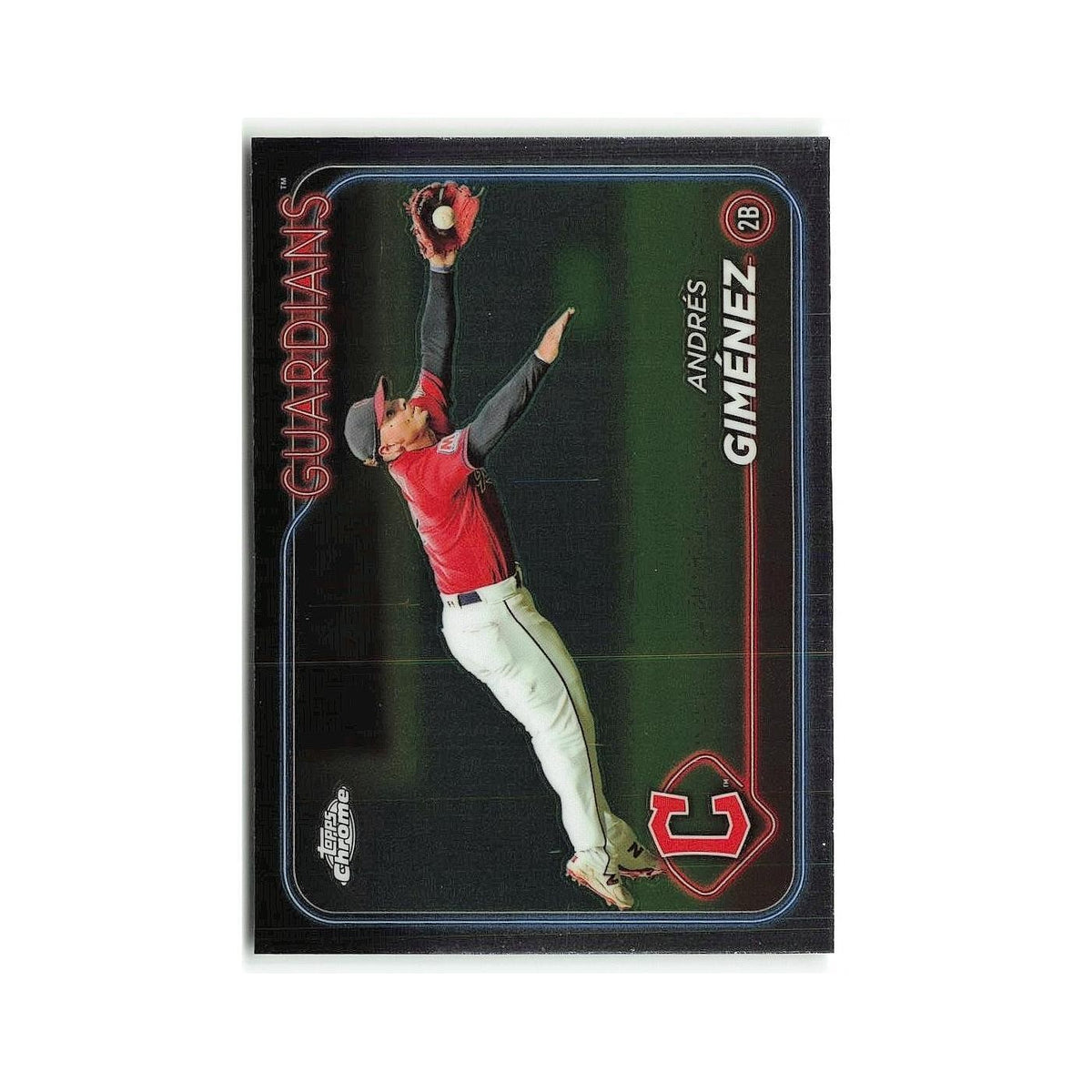 Andrés Giménez 2024 Topps Chrome #259 Cleveland Guardians Baseball Card NM