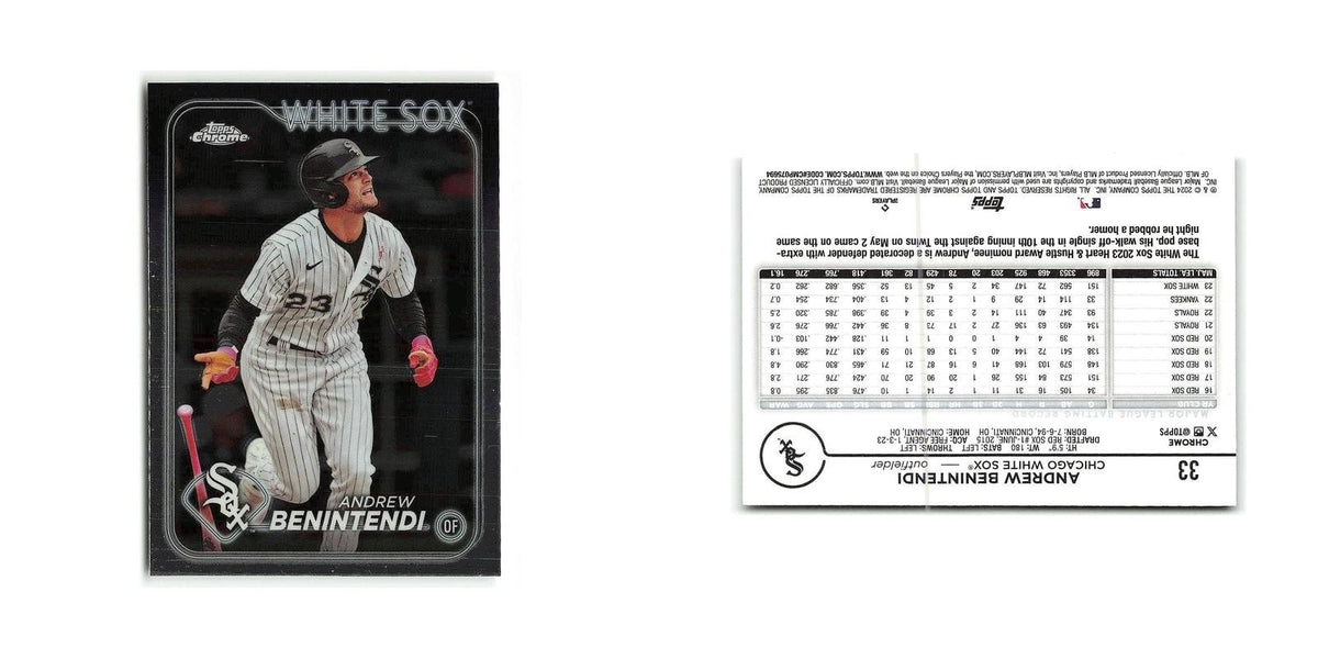 Andrew Benintendi 2024 Topps Chrome #33 Chicago White Sox Baseball Card NM