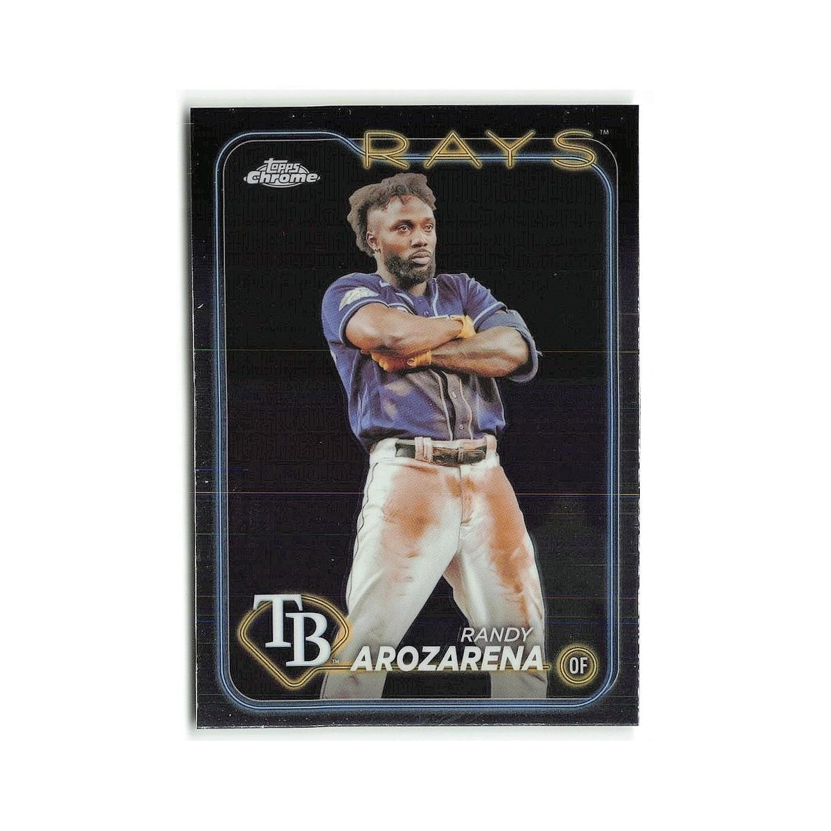 Randy Arozarena 2024 Topps Chrome #153 Tampa Bay Rays Baseball Card NM