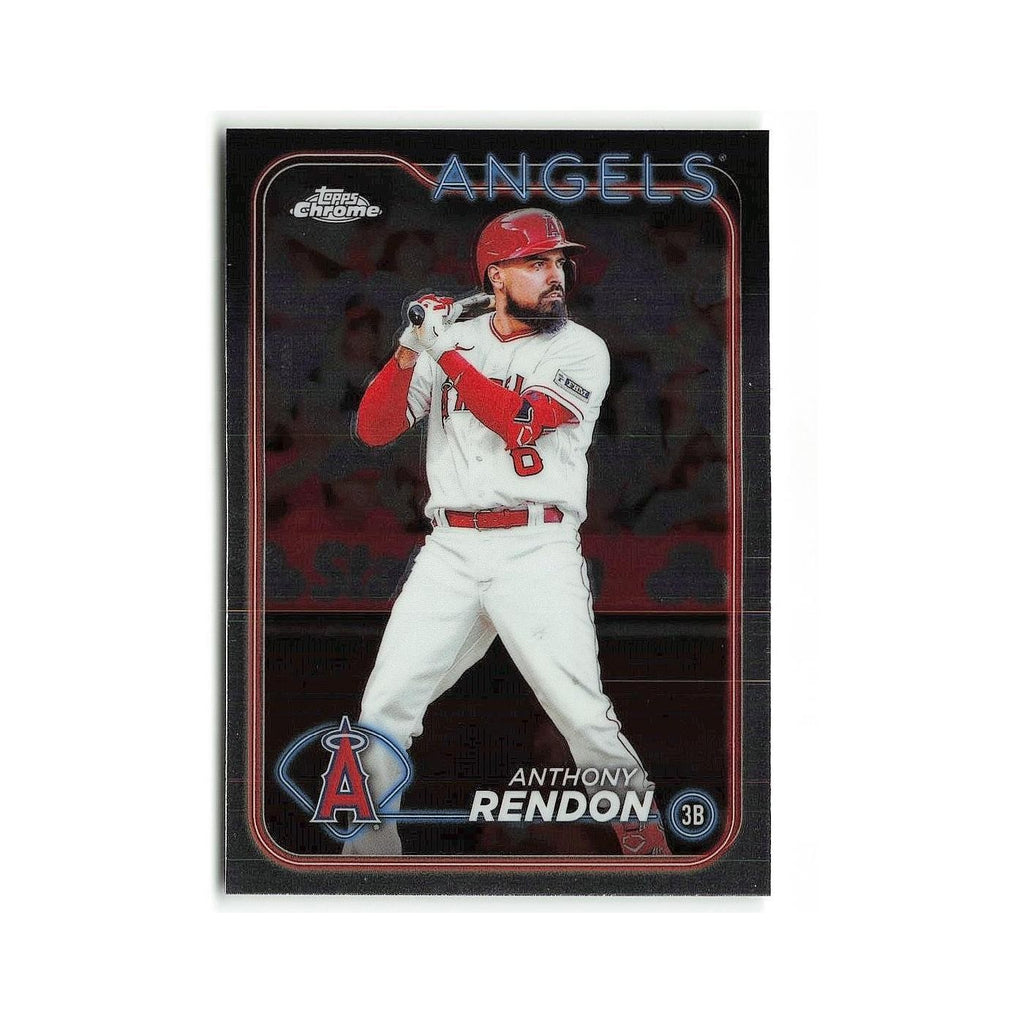 Anthony Rendon 2024 Topps Chrome #61 Los Angeles Angels Baseball Card NM