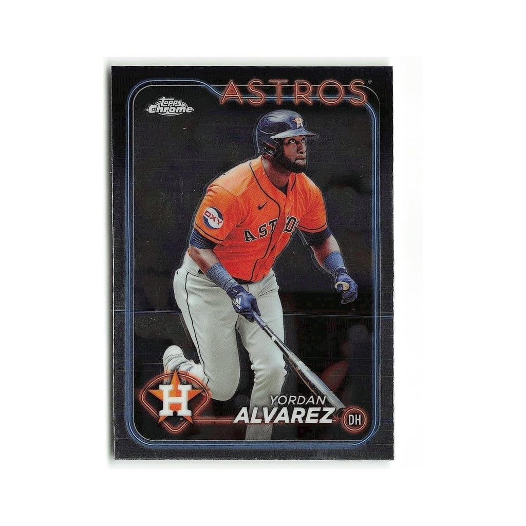 Yordan Alvarez 2024 Topps Chrome #170 Houston Astros Baseball Card NM