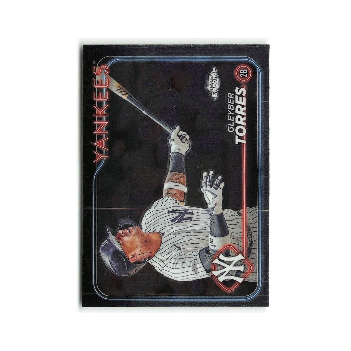 Gleyber Torres 2024 Topps Chrome #280 New York Yankees Baseball Card NM