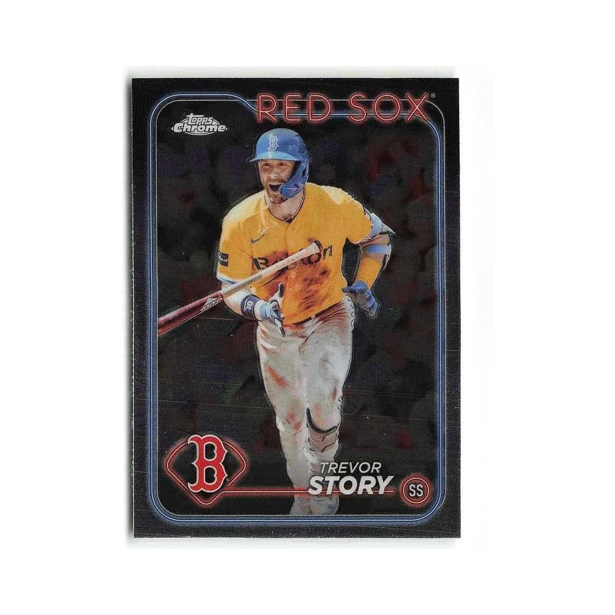 Trevor Story 2024 Topps Chrome #279 Boston Red Sox Baseball Card NM