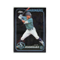 Julio Rodríguez 2024 Topps Chrome #300 Seattle Mariners Baseball Card NM