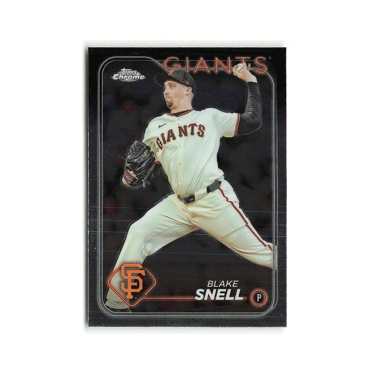 Blake Snell 2024 Topps Chrome #218 San Francisco Giants Baseball Card NM
