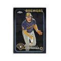 William Contreras 2024 Topps Chrome #24 Milwaukee Brewers Baseball Card NM