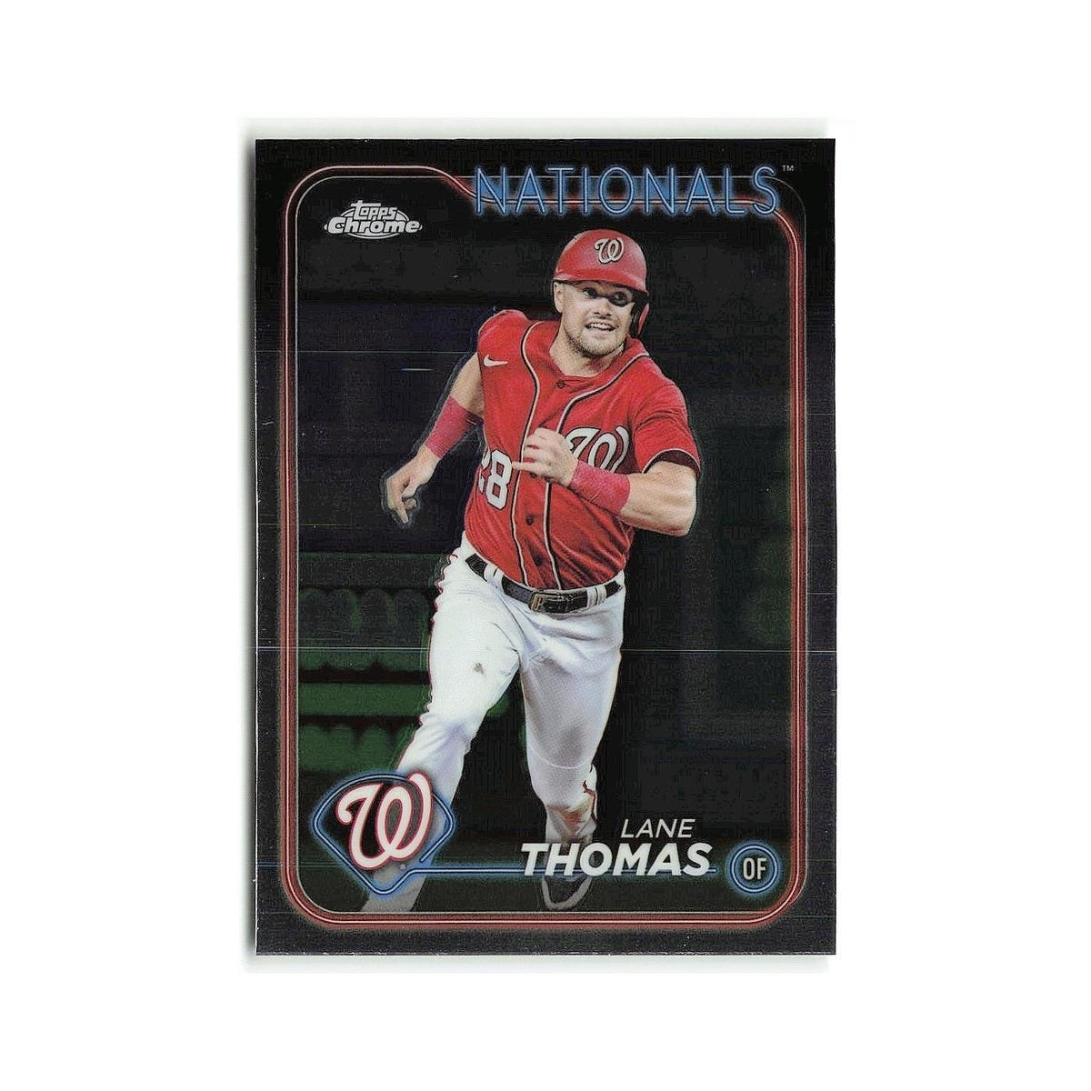Lane Thomas 2024 Topps Chrome #66 Washington Nationals Baseball Card NM
