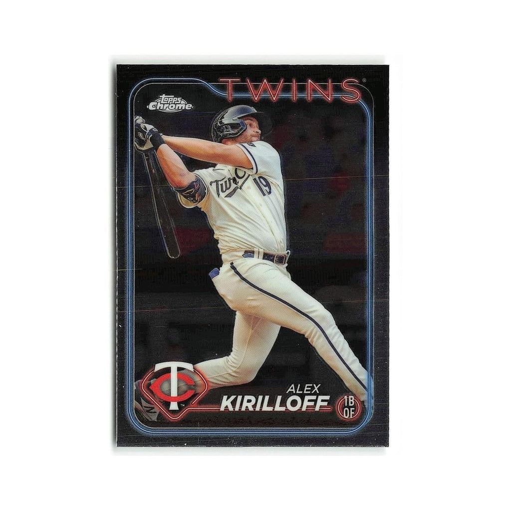 Alex Kirilloff 2024 Topps Chrome #206 Minnesota Twins Baseball Card NM
