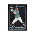 Julio Rodríguez 2024 Topps Chrome #300 Seattle Mariners Baseball Card NM
