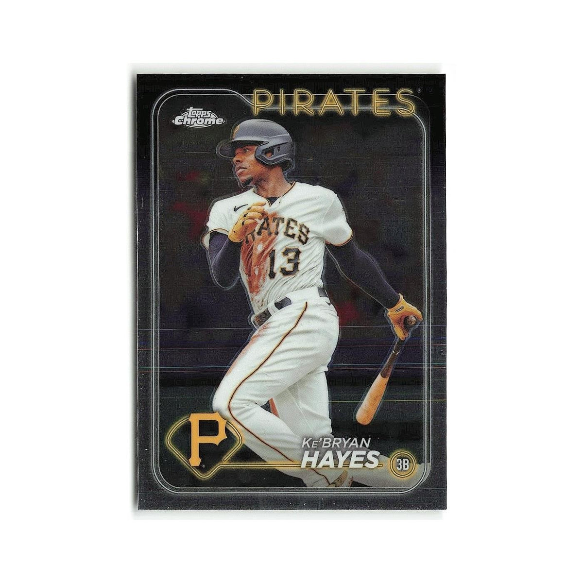 Ke'Bryan Hayes 2024 Topps Chrome #285 Pittsburgh Pirates Baseball Card NM