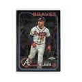 Ozzie Albies 2024 Topps Chrome #9 Atlanta Braves Baseball Card NM