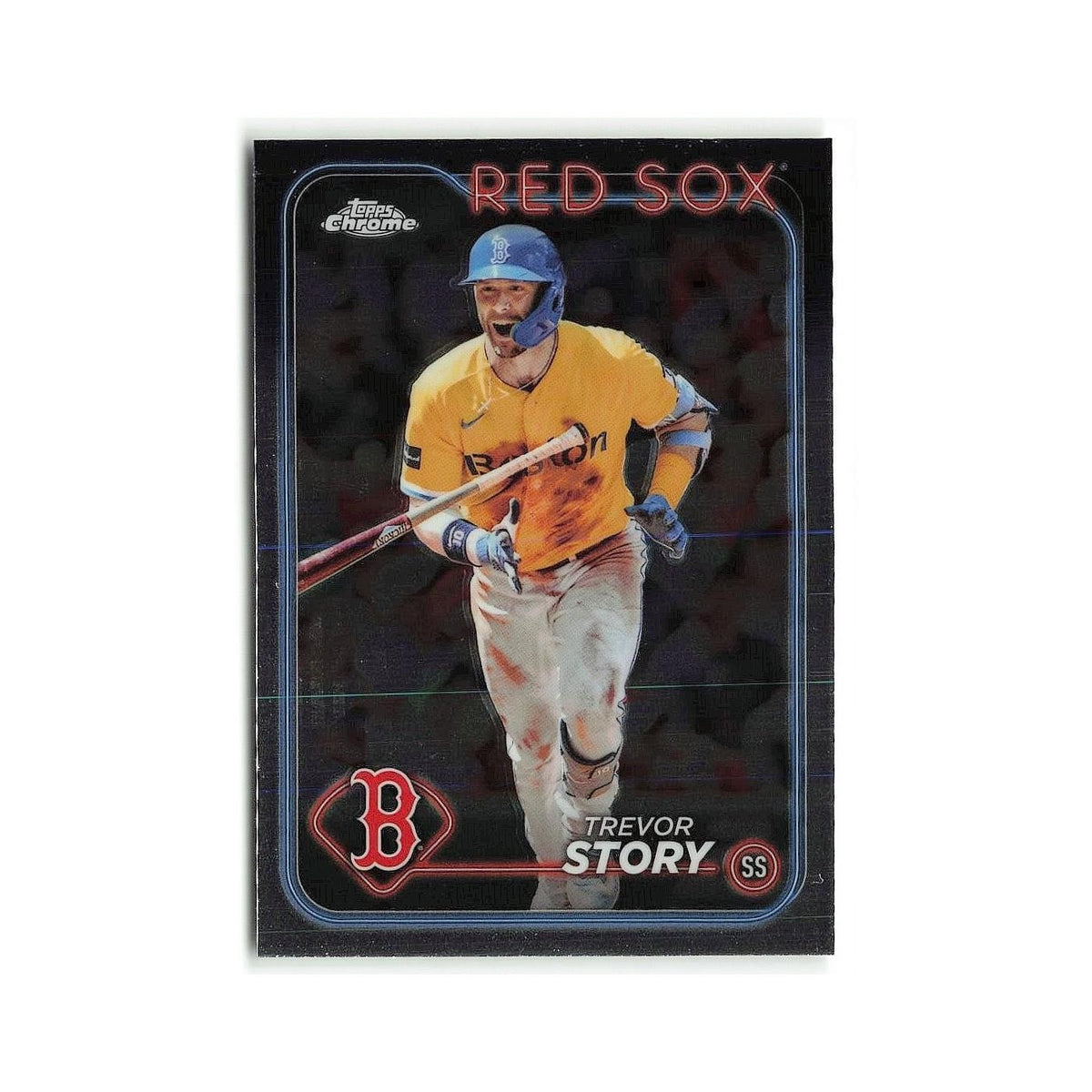 Trevor Story 2024 Topps Chrome #279 Boston Red Sox Baseball Card NM