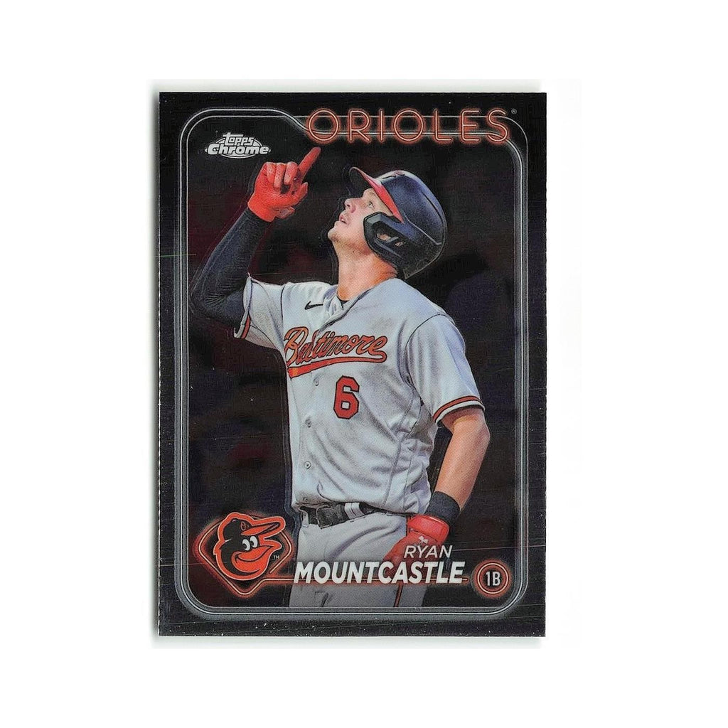 Ryan Mountcastle 2024 Topps Chrome #265 Baltimore Orioles Baseball Card NM