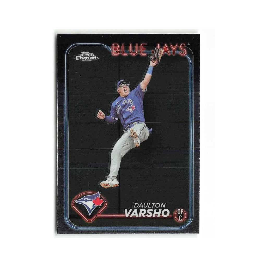 Daulton Varsho 2024 Topps Chrome #140 Toronto Blue Jays Baseball Card NM