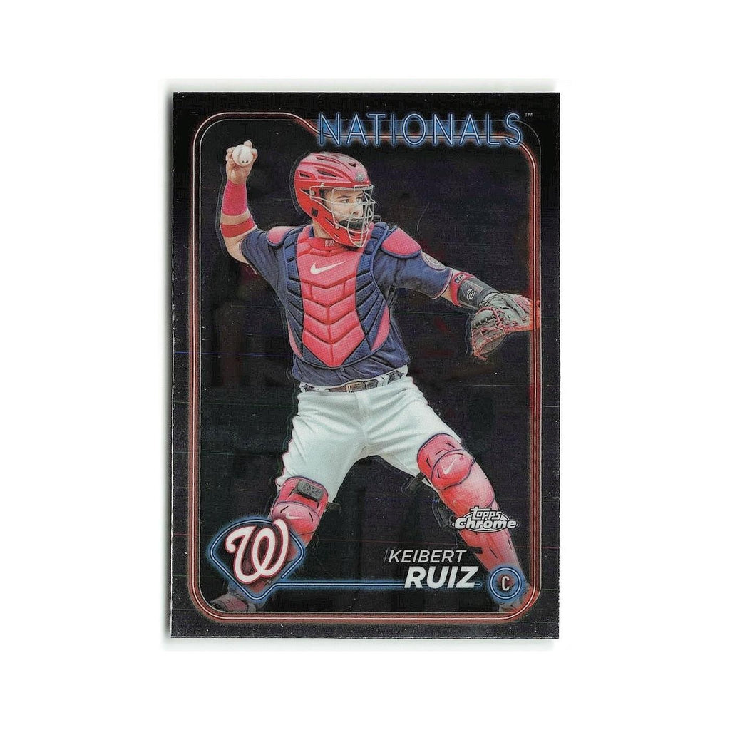 Keibert Ruiz 2024 Topps Chrome #64 Washington Nationals Baseball Card NM