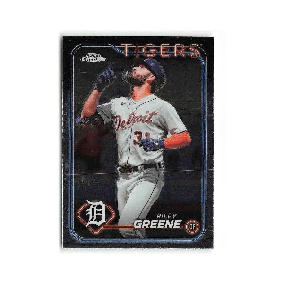 Riley Greene 2024 Topps Chrome #101 Detroit Tigers Baseball Card NM