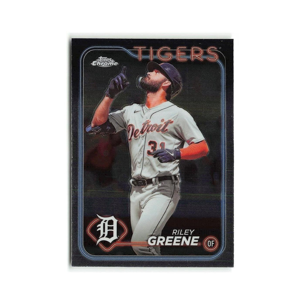 Riley Greene 2024 Topps Chrome #101 Detroit Tigers Baseball Card NM
