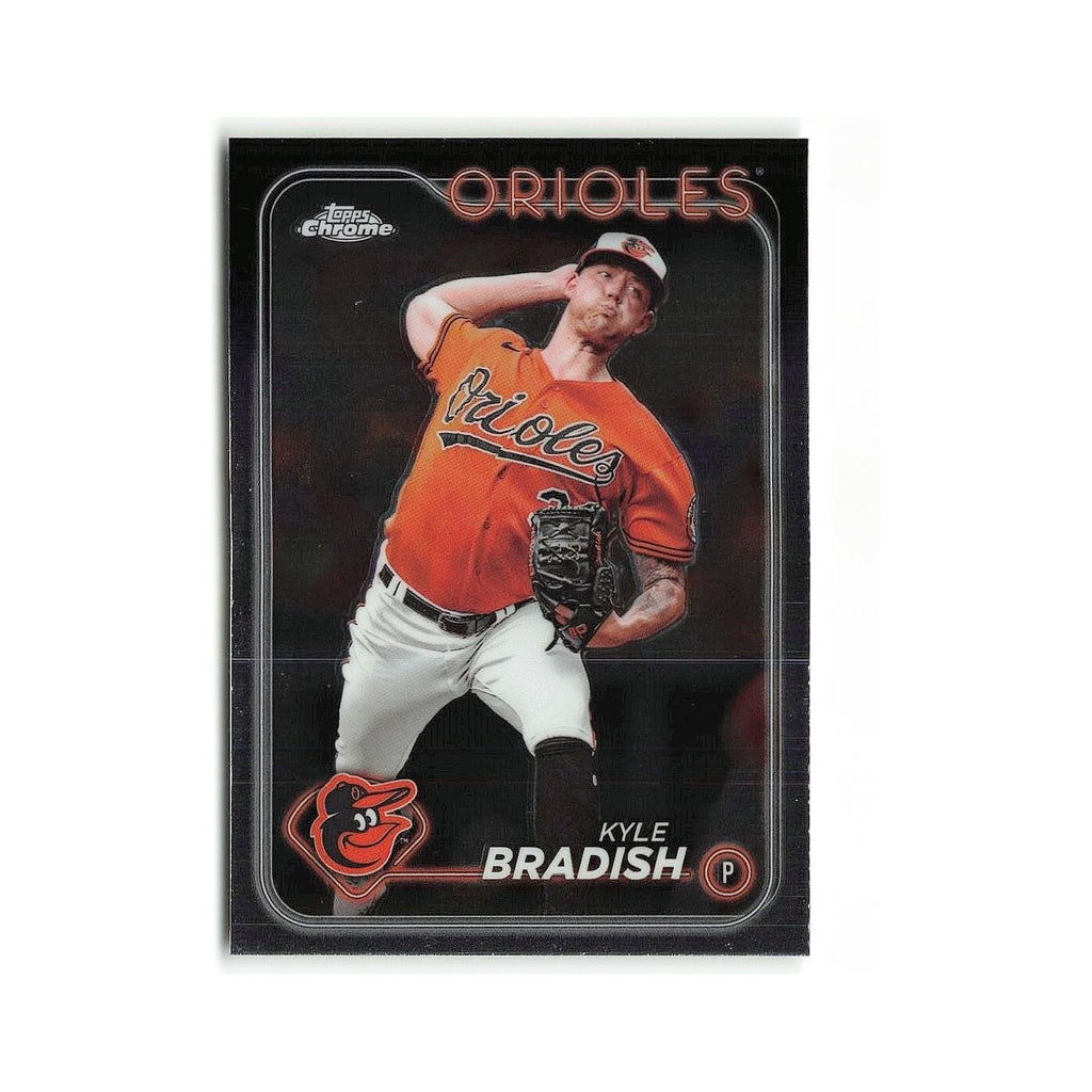 Kyle Bradish 2024 Topps Chrome #69 Baltimore Orioles Baseball Card NM