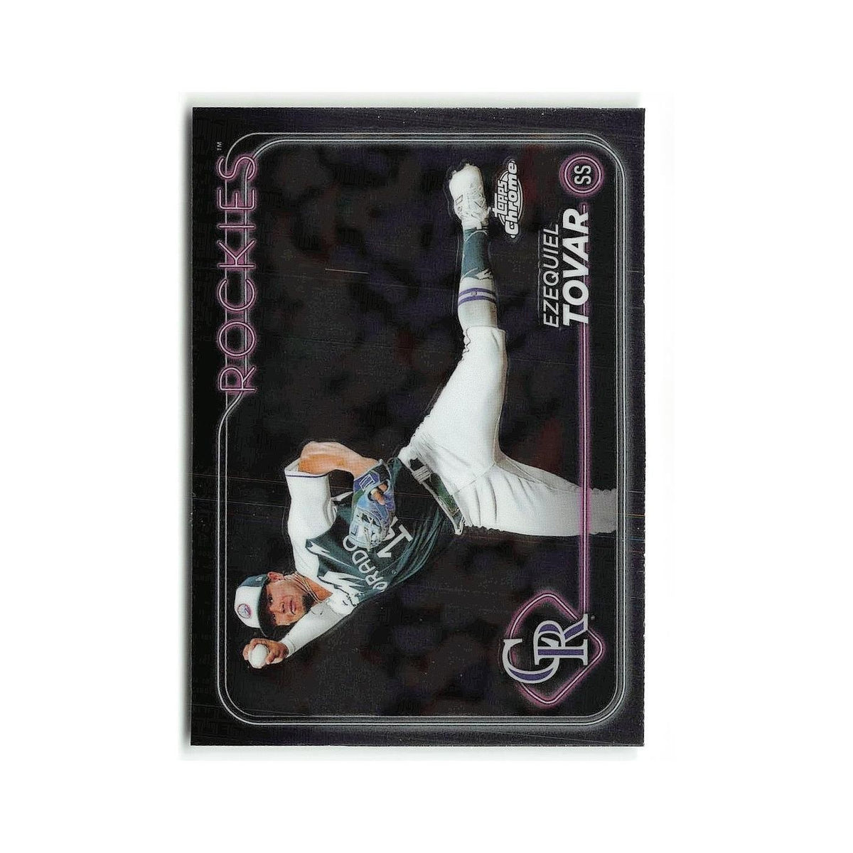 Ezequiel Tovar 2024 Topps Chrome #105 Colorado Rockies Baseball Card NM